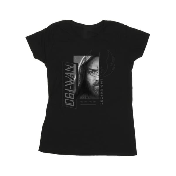 Star Wars Womens/Ladies Obi-Wan Kenobi Jedi SciFi Collage Cotton T-Shirt