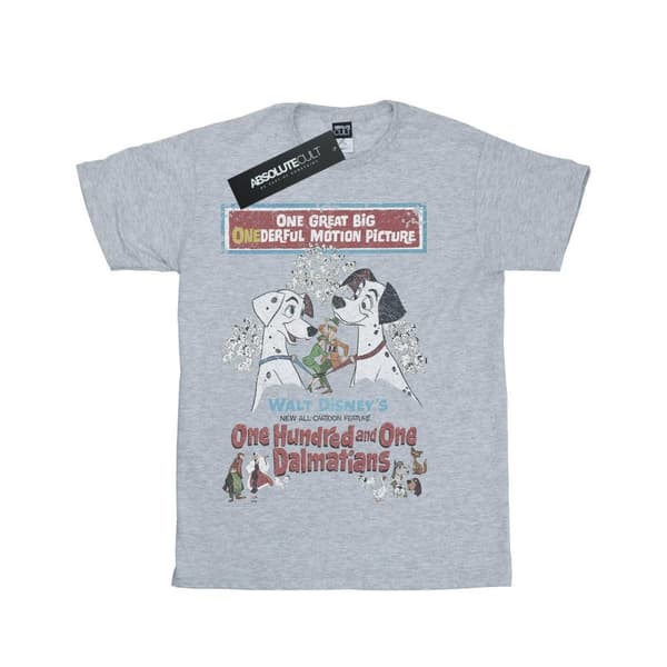Disney 101 Dalmatiner Retro Poster T-shirt för pojkar