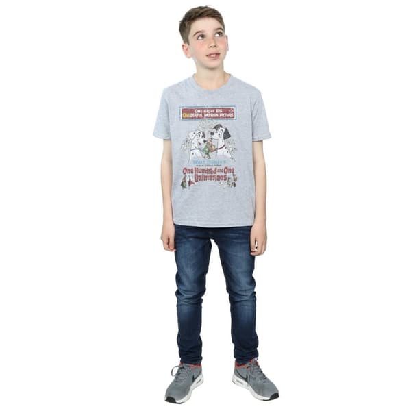 Disney 101 Dalmatiner Retro Poster T-shirt för pojkar