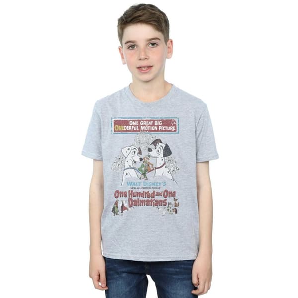 Disney 101 Dalmatiner Retro Poster T-shirt för pojkar