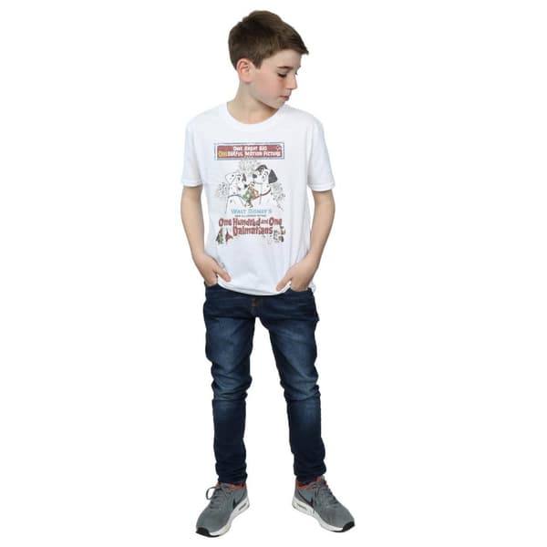 Disney 101 Dalmatiner Retro Poster T-shirt för pojkar