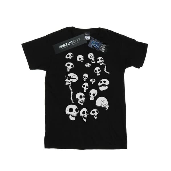 Corpse Bride Girls Afterlife Skulls Cotton T-Shirt
