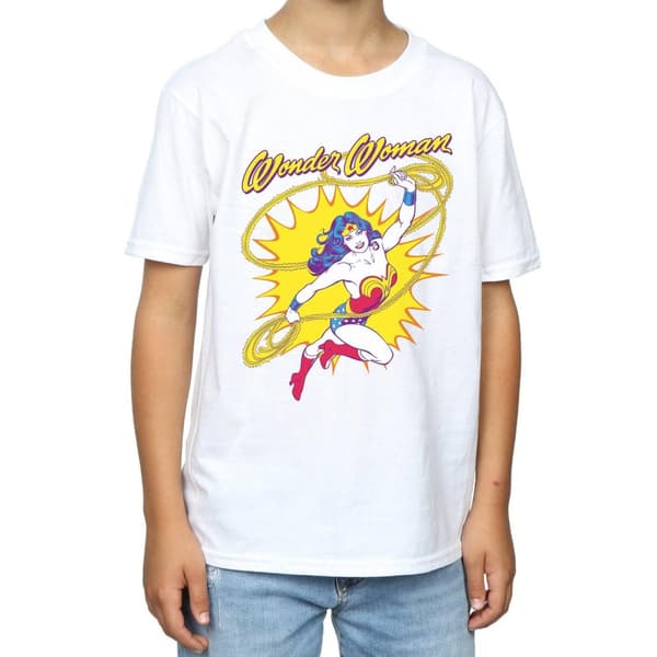 DC Comics Pojkar - Wonder Woman Leap T-shirt