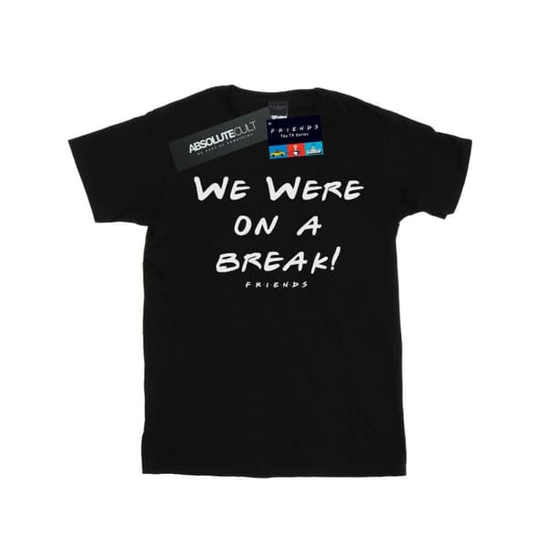 Friends Boys We Were On A Break Text T-Shirt