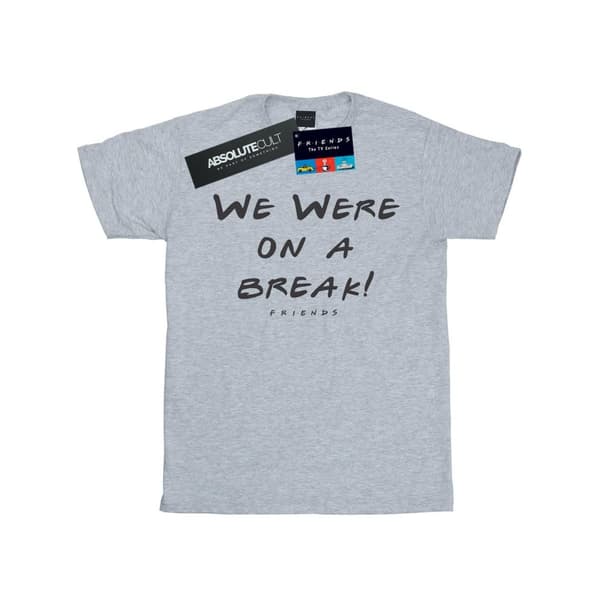 Friends Boys We Were On A Break Text T-Shirt