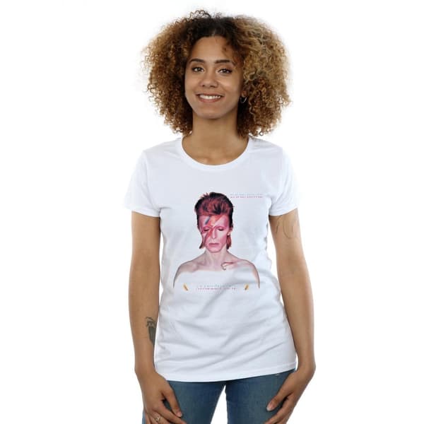 David Bowie Womens/Ladies My Love For You Cotton T-Shirt
