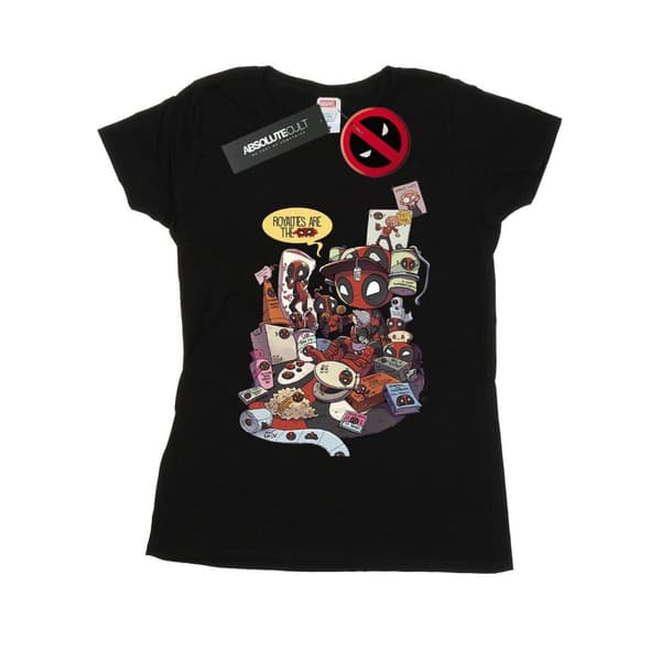 Marvel Womens/Ladies Deadpool Merchandise Royalties Cotton T-Shirt