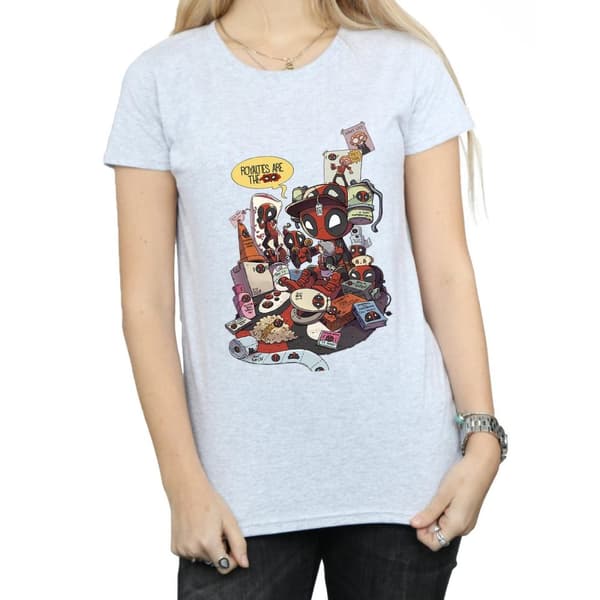 Marvel Womens/Ladies Deadpool Merchandise Royalties Cotton T-Shirt