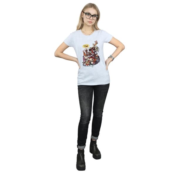 Marvel Womens/Ladies Deadpool Merchandise Royalties Cotton T-Shirt