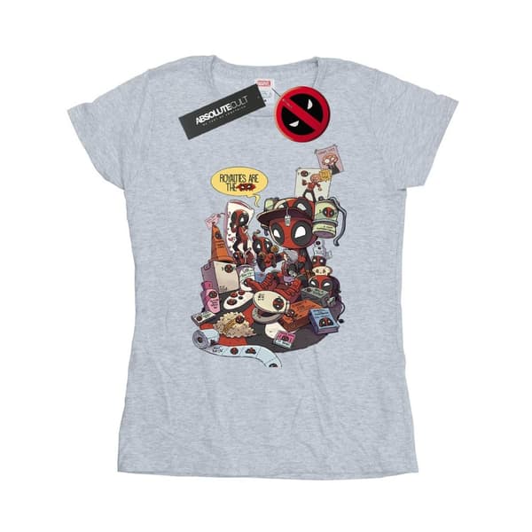 Marvel Womens/Ladies Deadpool Merchandise Royalties Cotton T-Shirt
