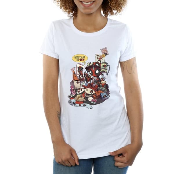 Marvel Womens/Ladies Deadpool Merchandise Royalties Cotton T-Shirt