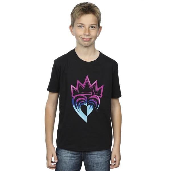 Disney Boys Descendants Pink Crown T-Shirt
