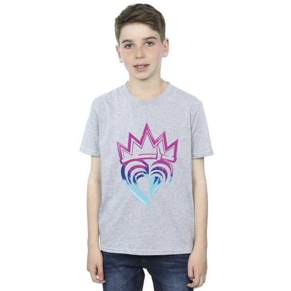 Disney Boys Descendants Pink Crown T-Shirt