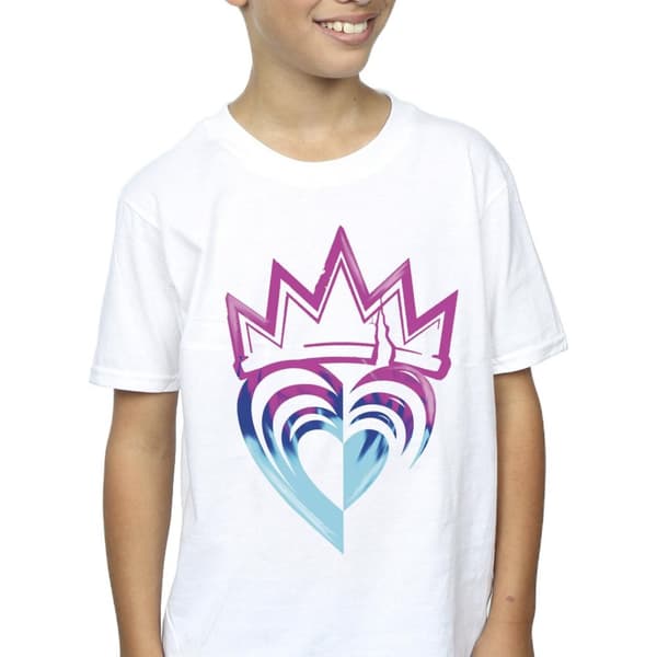 Disney Boys Descendants Pink Crown T-Shirt