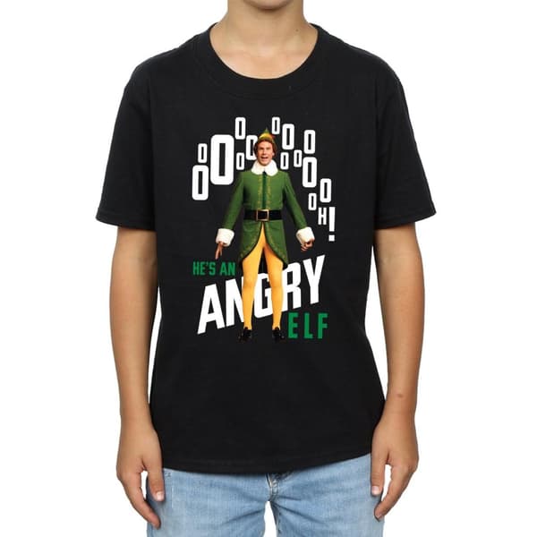 Elf T-shirt för pojkar - Angry Elf