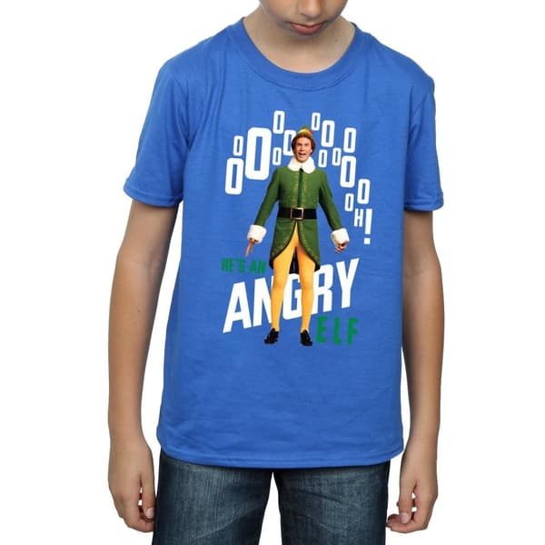 Elf T-shirt för pojkar - Angry Elf