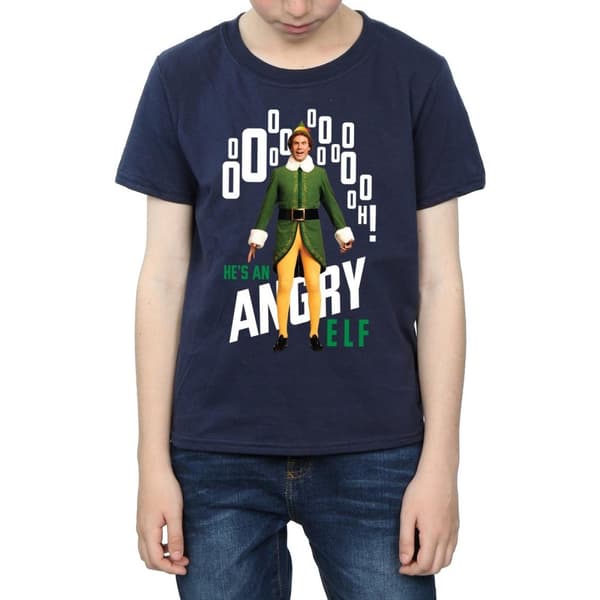 Elf T-shirt för pojkar - Angry Elf