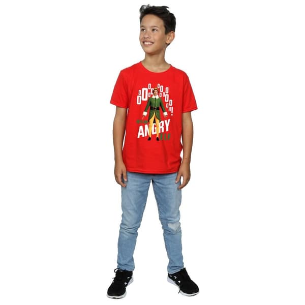 Elf T-shirt för pojkar - Angry Elf