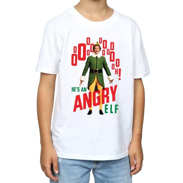 Elf T-shirt för pojkar - Angry Elf