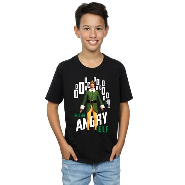 Elf T-shirt för pojkar - Angry Elf