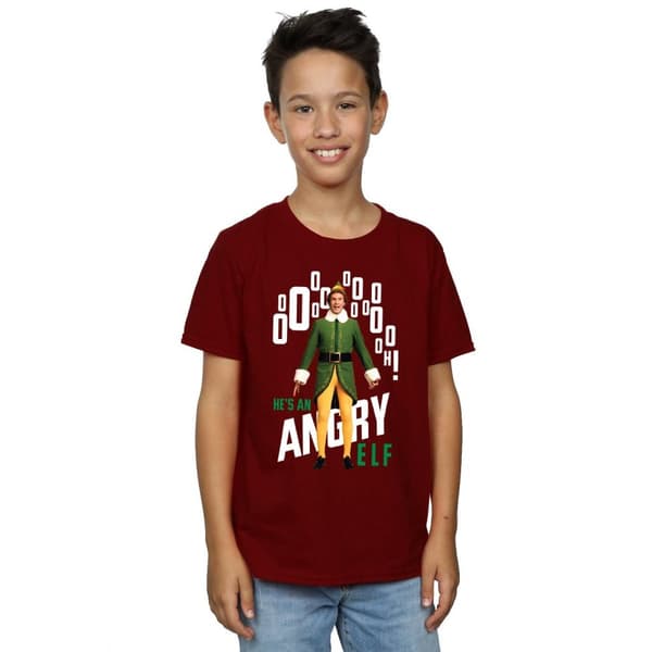 Elf T-shirt för pojkar - Angry Elf