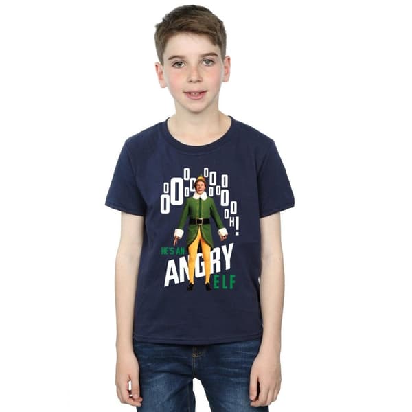 Elf T-shirt för pojkar - Angry Elf