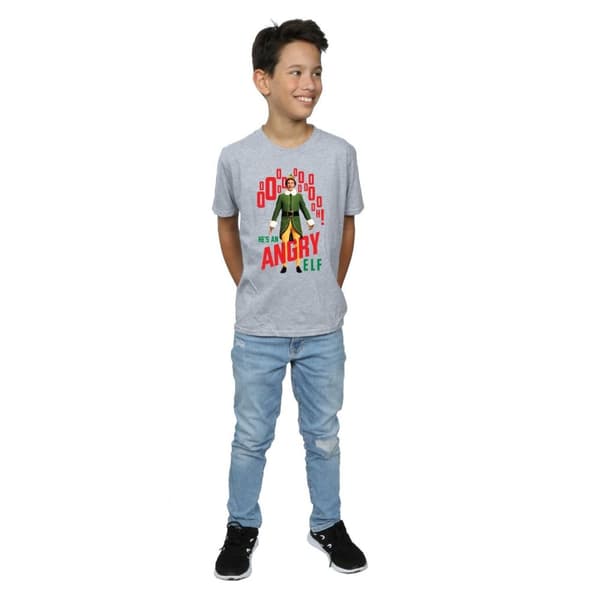 Elf T-shirt för pojkar - Angry Elf