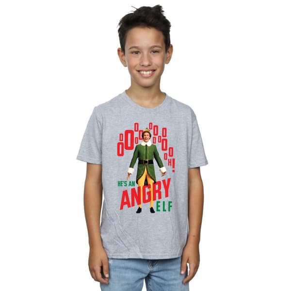 Elf T-shirt för pojkar - Angry Elf