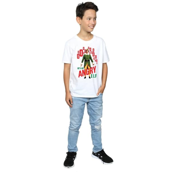 Elf T-shirt för pojkar - Angry Elf