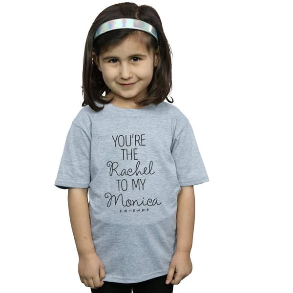 Friends Girls You´re The Rachel To My Monica Cotton T-Shirt
