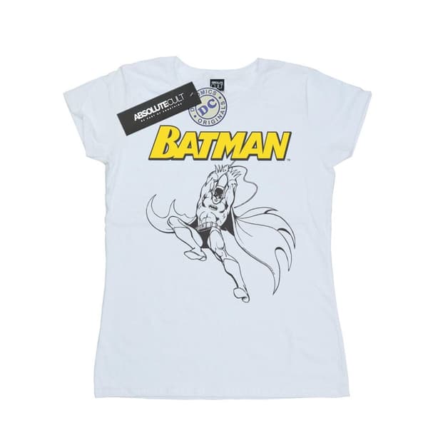 DC Comics Womens/Ladies Batman Jump Cotton T-Shirt
