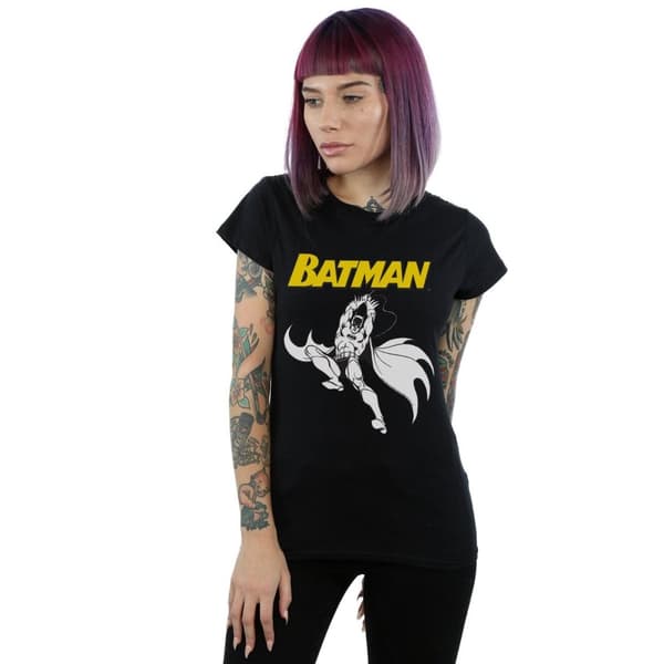 DC Comics Womens/Ladies Batman Jump Cotton T-Shirt