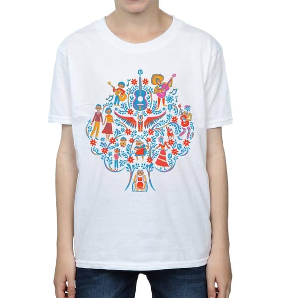 Disney T-shirt med Coco-trädmönster för pojkar