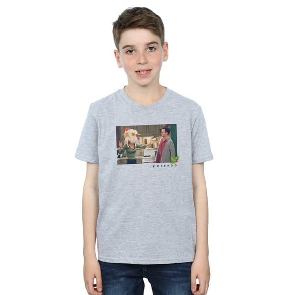 Friends T-shirt med kalkonhuvud för pojkar