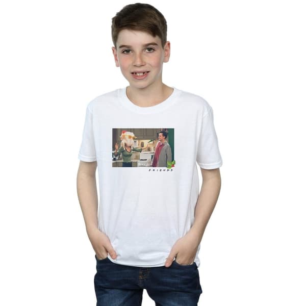 Friends T-shirt med kalkonhuvud för pojkar