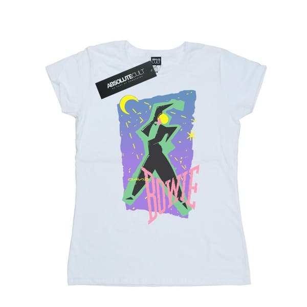 David Bowie Womens/Ladies Moonlight Dance Cotton T-Shirt