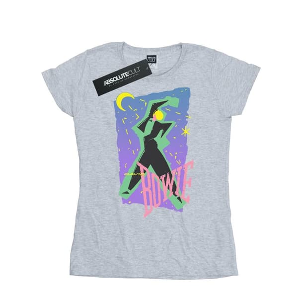 David Bowie Womens/Ladies Moonlight Dance Cotton T-Shirt
