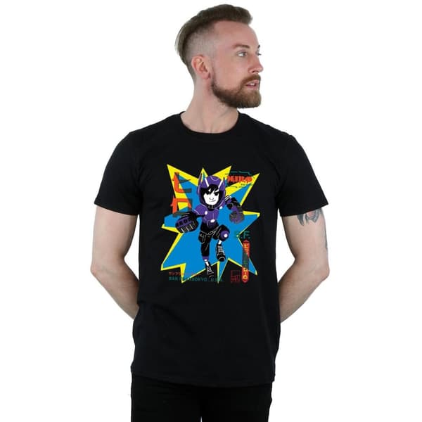 Disney Mens Big Hero 6 Hiro Anime T-Shirt
