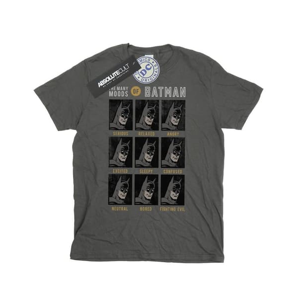 DC Comics Boys The Many Moods Of Batman T-Shirt
