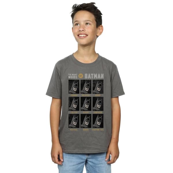 DC Comics Boys The Many Moods Of Batman T-Shirt