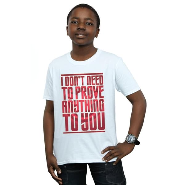 Marvel Boys Captain Marvel Prove Anything T-Shirt