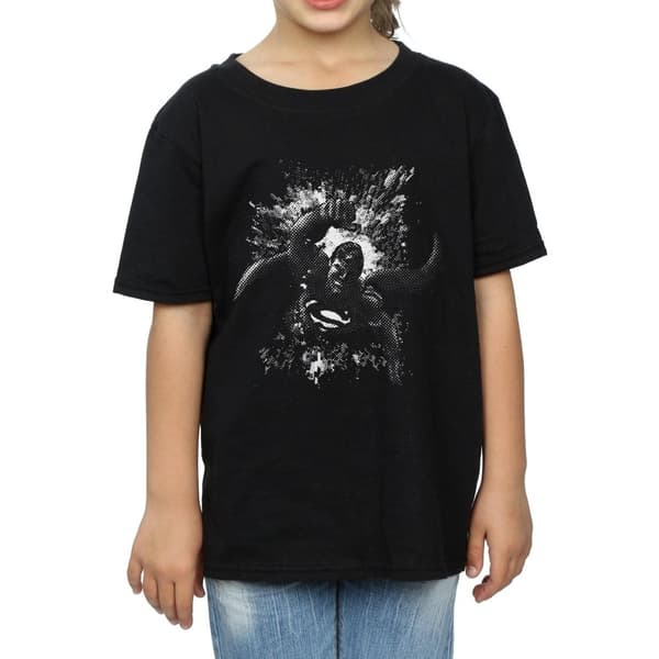 DC Comics T-shirt i bomull med fläckar från Superman för flickor