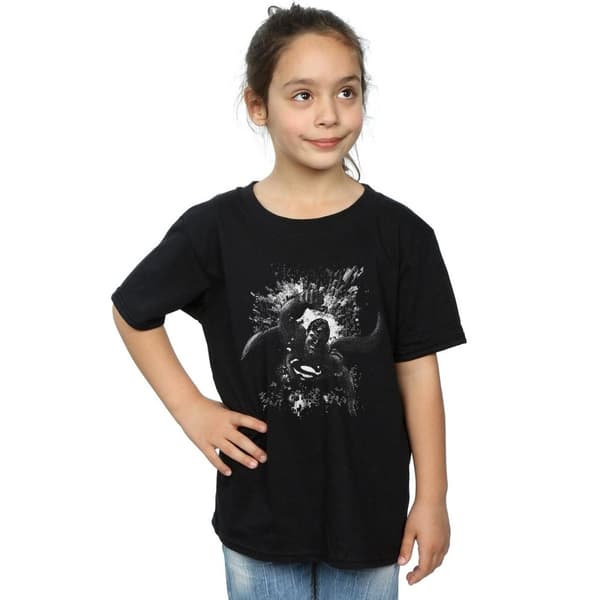 DC Comics T-shirt i bomull med fläckar från Superman för flickor