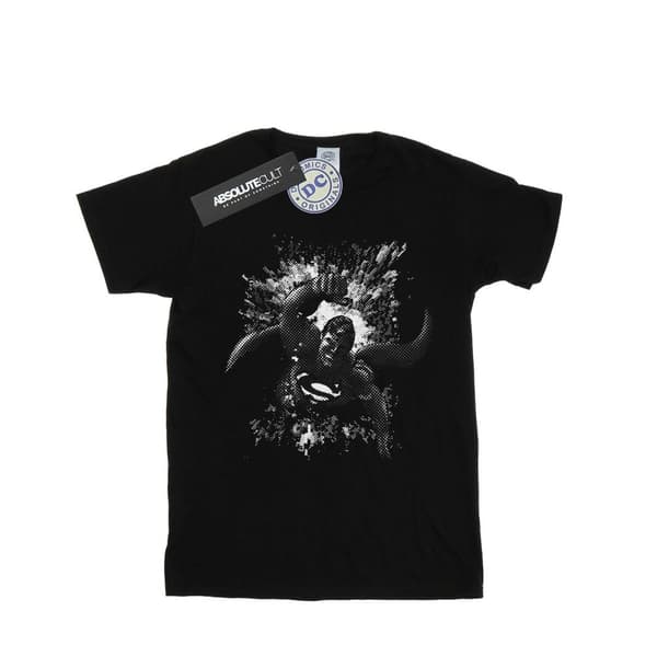 DC Comics T-shirt i bomull med fläckar från Superman för flickor