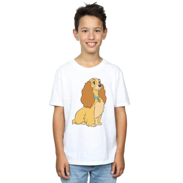 Disney Pojkar Lady And The Tramp Lady Spaghetti Heart T-shirt