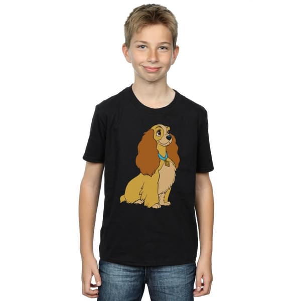 Disney Pojkar Lady And The Tramp Lady Spaghetti Heart T-shirt