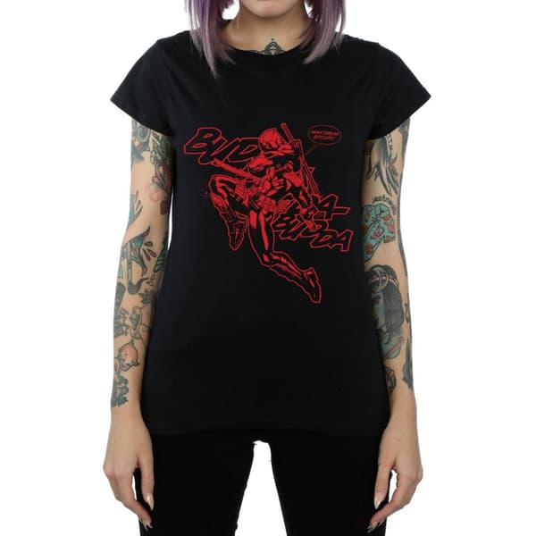 Marvel Womens/Ladies Deadpool Budda Budda Cotton T-Shirt