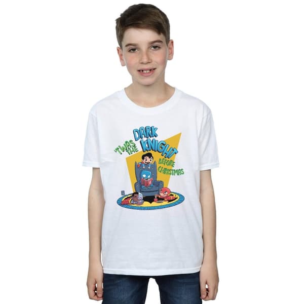 DC Comics Pojkar Super Friends Dark Knight Before Christmas T-shirt