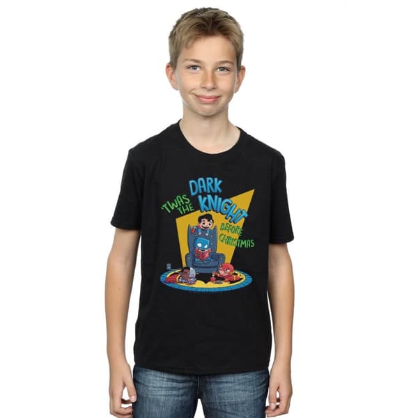 DC Comics Pojkar Super Friends Dark Knight Before Christmas T-shirt