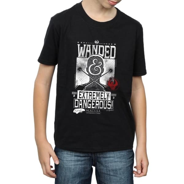 Fantastic Beasts Boys Wanded And Extremely Dangerous T-Shirt